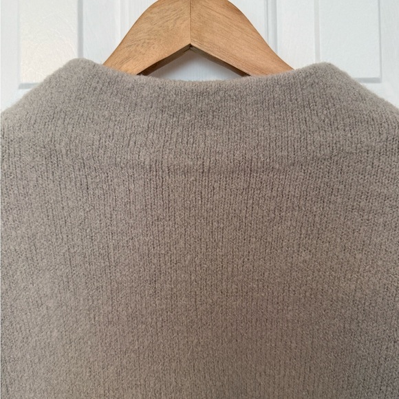 Cable Stitch | Cowl Neck Sweater | Grey | Size S - Picture 4 of 8